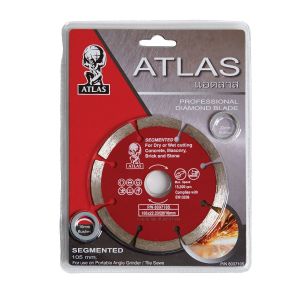 ATLAS ใบตัดเพชร 105x16mm Segmented